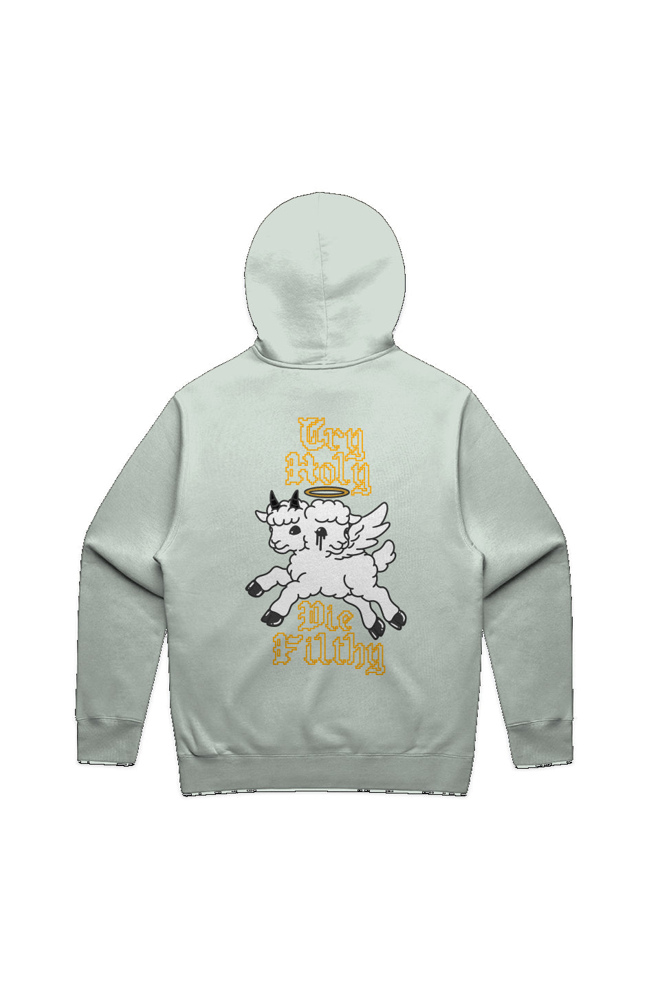 Cry Holy x Die Filthy Lamb “Sacred Stitch” Hooded Pull Over