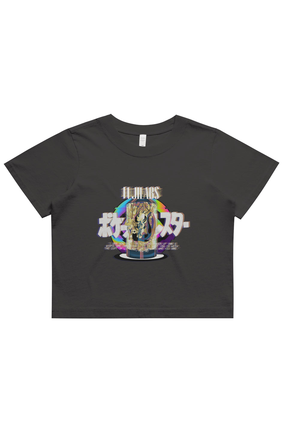 Heavy Faded Crop Tee