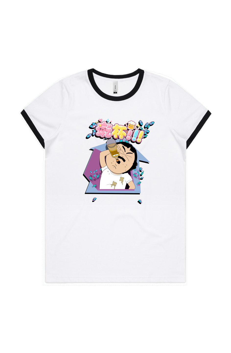 WOMENS MAPLE RINGER TEE