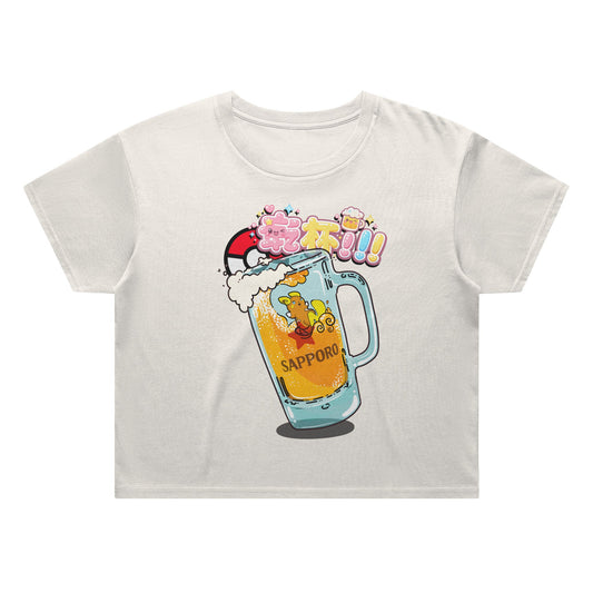 Heavy Faded Crop Tee