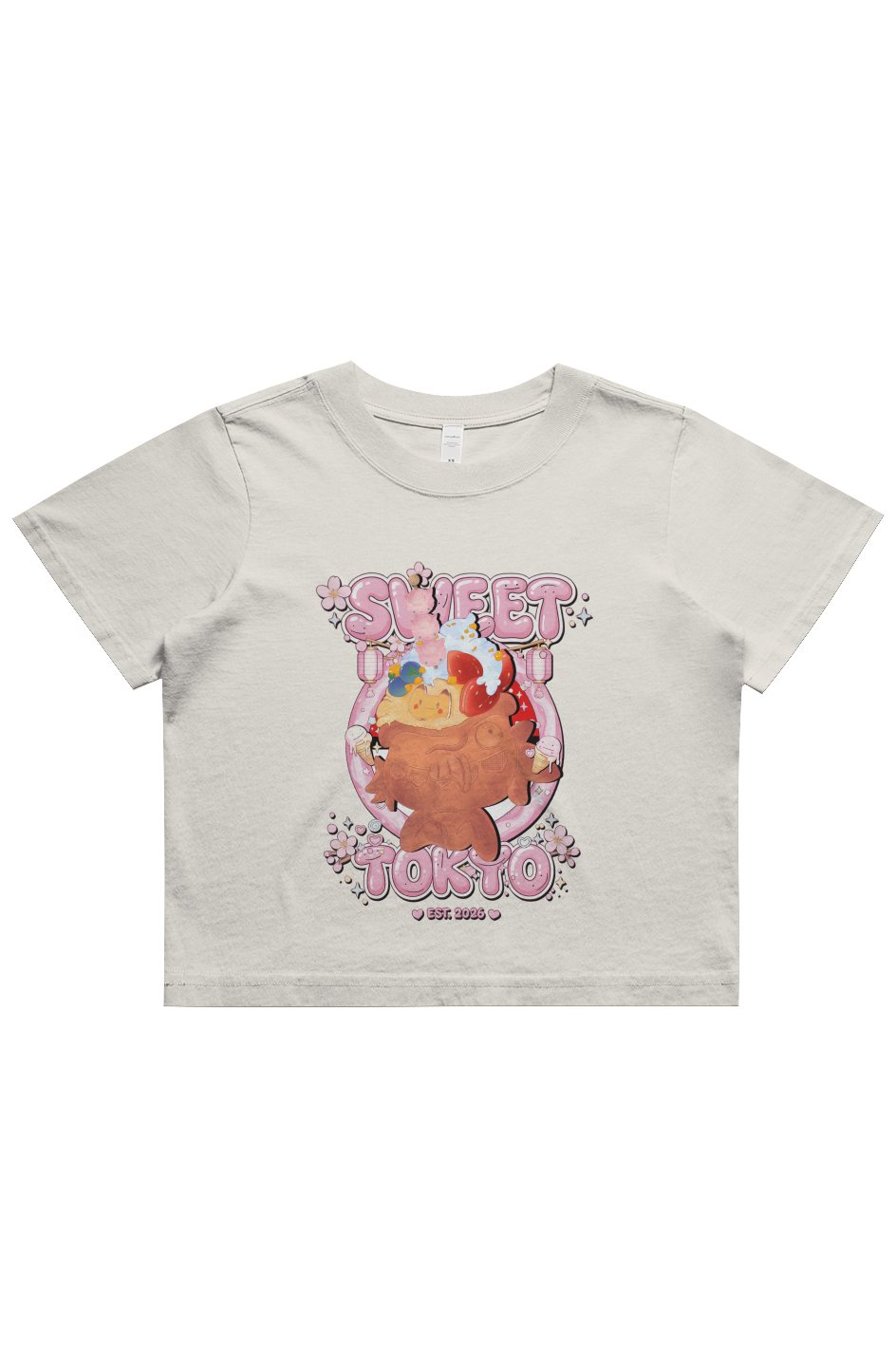 Heavy Faded Crop Tee